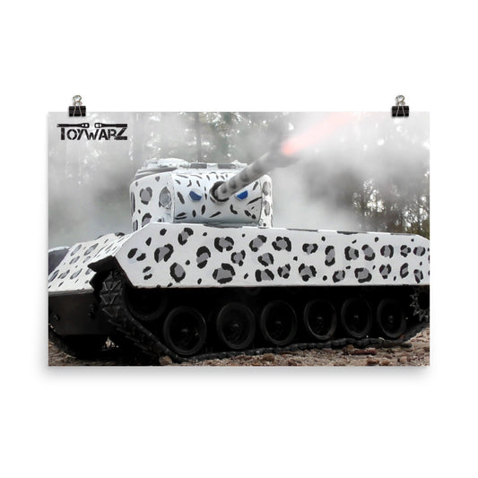 M-26 Pershing in Snow Leopard Poster